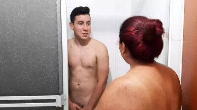 I go into the shower with my stepson and suck his cock - India on youpornvideos.one