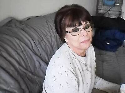 Dark Haired Granny Taking Some Cumshots on youpornvideos.one