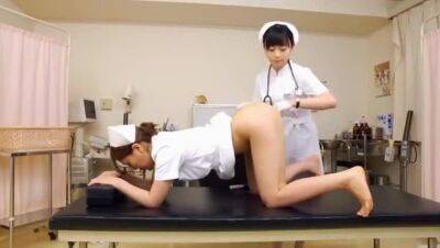 Asian nurses finger each other - Japan on youpornvideos.one