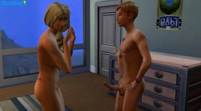 The Stepmother and her Nineteen Year old Stepson Played with each other for a while (Sims 4 Version) on youpornvideos.one