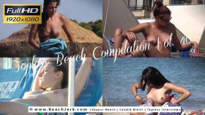 Topless Beach Compilation Vol.40 - BeachJerk on youpornvideos.one