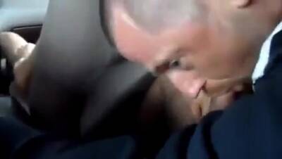 Sucking a cock in taxi on youpornvideos.one