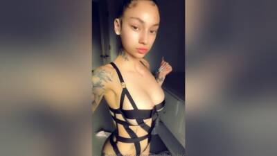 Bhad Bhabie Topless Thong Straps Bikini Video Leaked on youpornvideos.one