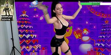 Twitch Thot Katvandermeer Huge Milkers Just Dance Clip on youpornvideos.one