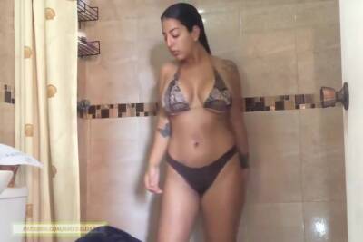 Amy Delgado Bikini Shower Exclusive Patreon Video on youpornvideos.one