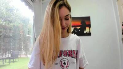 Sexy amateur hot blonde teen show webcam on youpornvideos.one