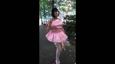 Donna Sissy Slut Public Walk on youpornvideos.one