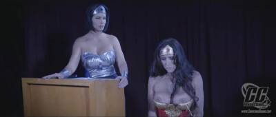 Wonder Woman Caught And Showed To Press on youpornvideos.one