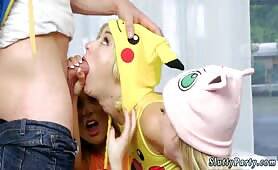 Massive orgy first time Poke Man Go! on youpornvideos.one