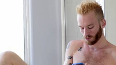 SOUTHERNSTROKES Blond Twink Declan Moore Masturbates Solo on youpornvideos.one