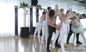 Daddy punishes teen Ballerinas on youpornvideos.one