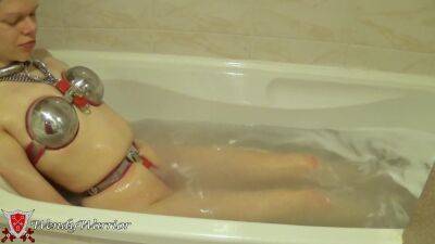 Bath In My Chastity Belt, Bra And Collar (old Video) on youpornvideos.one