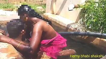 Tamil aunty bathing and fucking with uncle - India on youpornvideos.one