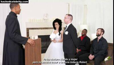 Boda - Denise milani in interracial wedding gangbang with cum on tits on youpornvideos.one