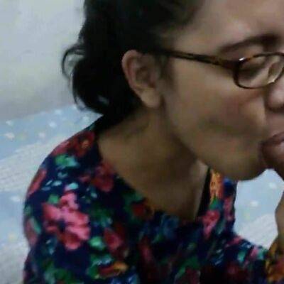 Indonesian nerdy girl blowjob and fuck - Indonesia on youpornvideos.one