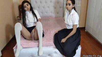 Innocent Stepdaughters Sexually Educated By Their Perverted Stepdad When Their Mom Is Not At Home on youpornvideos.one