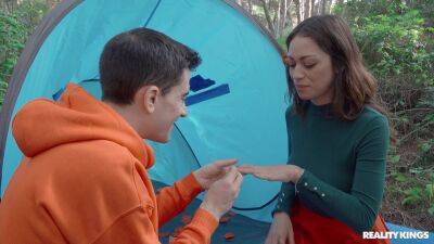 Merciless inches for the thin stepmom in sensual outdoor camping trip on youpornvideos.one