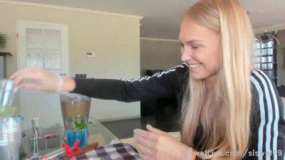 Blonde Teen Solo With Strip Dance on youpornvideos.one