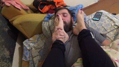 I Licked Every Part Of My Beautiful Mistress Feet on youpornvideos.one