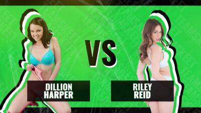 Choose your champion in this battle! Riley Reid & Dillion Harper by Team Skeet. on youpornvideos.one