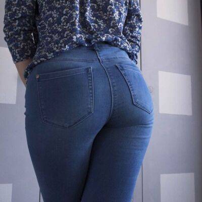 Tight Blue Jeans Ass Worship Tease 4K on youpornvideos.one