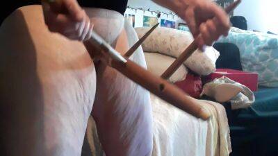 Broken Chair Leg #4! While Standing And Squirting Down My Legs! on youpornvideos.one