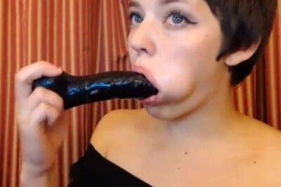 Short Haired Dildo Show on youpornvideos.one