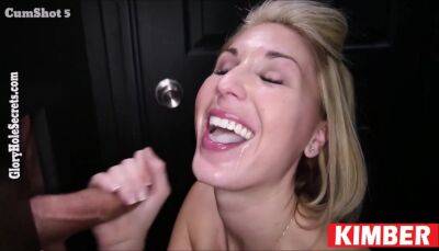 KIMBER Interracial BLOWJOB Blonde Teen Finishing Blowjobs Cum Swallow Many Fellatio BBC Cumshots GLORYHOLE Part 1 - Kimber Lynn - Kimber lynn on youpornvideos.one