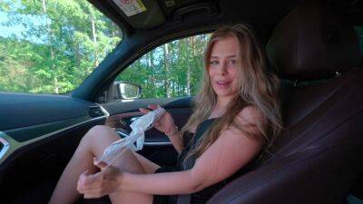 Her panties flew off when she got into his car on youpornvideos.one