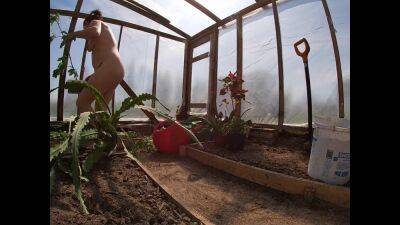 Naked Greenhouse Worker Planting Cacti on youpornvideos.one