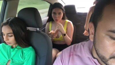 The Uber Driver Gets Horny To See My Friend Without Underwear on youpornvideos.one