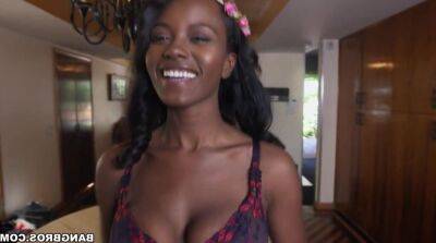 Ghetto porn with leggy ebony babe - black tits on youpornvideos.one