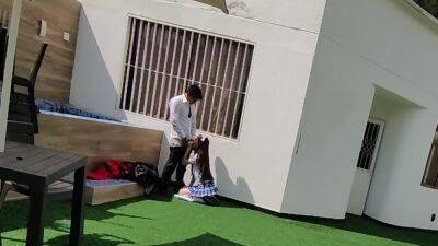 Young School Boys Have Sex On The School Terrace And Are Caught On A Security on youpornvideos.one