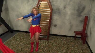 Superheroine Supergirl Captured Caged And Humiliated on youpornvideos.one