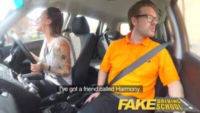 Fake Driving School Advanced horny lesson in sweaty messy creampie - Britain on youpornvideos.one