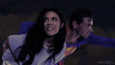 Superman's weakness is kryptonite and brunettes with shaved pussies on youpornvideos.one