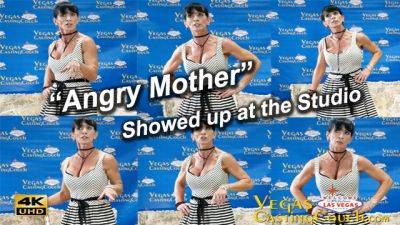 Angry - Step-Mom Shows Up At Studio on youpornvideos.one