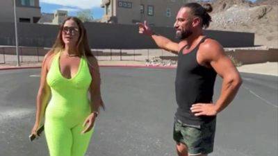 Latina Milf Goes For Walk - Blowjob on youpornvideos.one