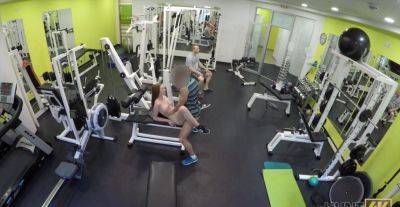 Fucked at the gym and filmed without knowing on youpornvideos.one