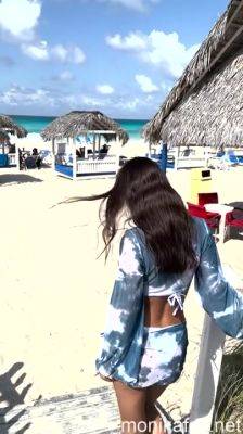 Sexy Monika Fox Walks Along Beach Of Varadero - Monikafox on youpornvideos.one