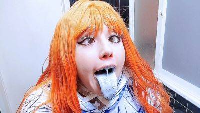 ᰔ Redhead Brushes Her Teeth on youpornvideos.one