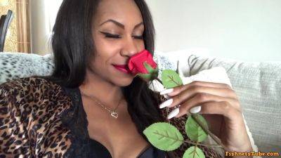 Hot Ebony Cougar Is Gonna Kiss Your Dickhead - Sugar Baby - France on youpornvideos.one