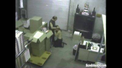 Hot Blonde Fucking Hardcore in warehouse on youpornvideos.one