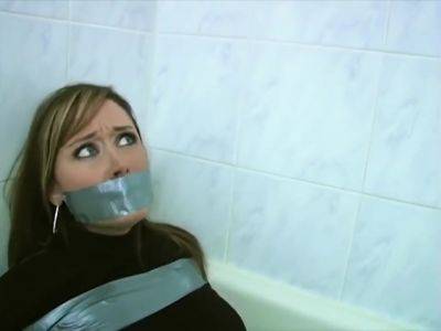 Tape Tied And Gagged - Christina Carter on youpornvideos.one