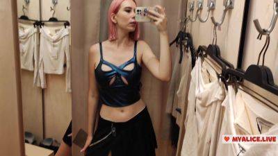 Try On Haul Transparent Clothes Completely See-through. At The Mall. See On Me In The on youpornvideos.one