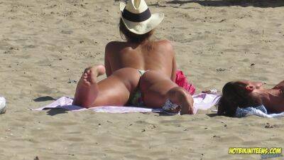 Amazing Ass Sexy Bikini Hot milf Backview at the beach on youpornvideos.one