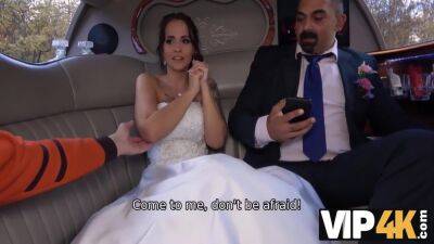 Bride Permits Husband To Watch Her Having Ass Scored In Limo on youpornvideos.one