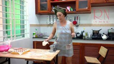 Ravioli Time! Naked Cooking A Nudist Cook At Nudist Hotel Resort. Nude Maid. Naked Hou - Regina Noir on youpornvideos.one