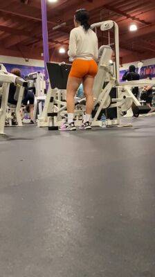 Gym big booty candid on youpornvideos.one