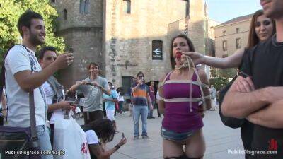 Samia Duarte, James Deen And Princess Donna In Euro Beauty Gang Humped In Public on youpornvideos.one